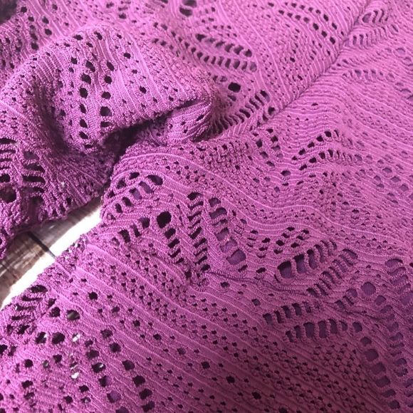 Maeve by Anthropologie eyelet dress purple xs - Picture 6 of 12